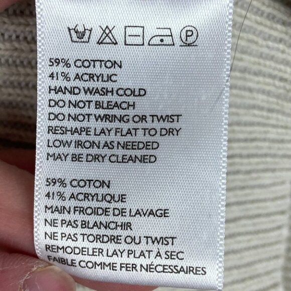 Urban Outfitters Open Front Knit Cardigan Sweater Beige Tan Size Medium Boho M - Picture 6 of 14